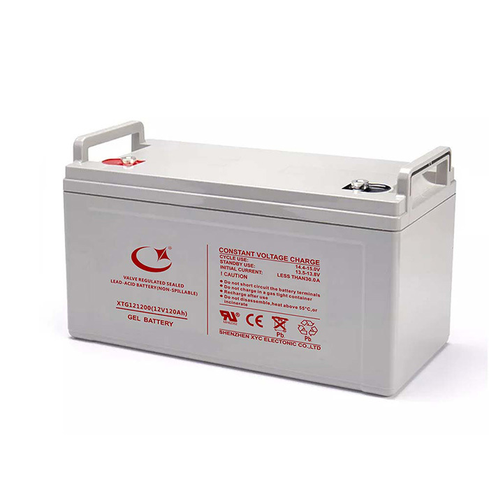 12V 120AH Deep Cycle Gel VRLA Battery for UPS