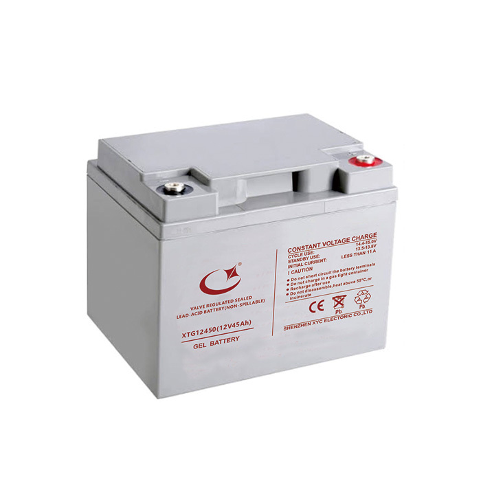12V 45AH Deep Cycle Gel VRLA Battery for UPS