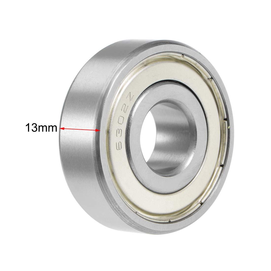 6302-2Z Deep groove ball bearing with seals or shields