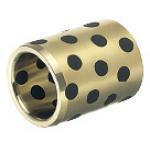 Plain bearing bushes / brass / tolerance F7