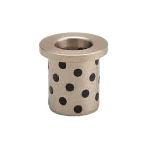 Guide bushes / with collar / solid lubricant / configurable