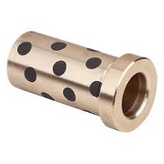 Guide bushes with collar bronze, maintenance-free, Form A (23681-05)