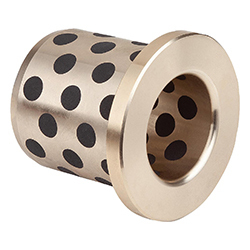 Guide bushes with collar bronze, maintenance-free, Form B (23681-05)