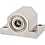 Bearing housings / T-shape / through hole / double deep groove ball bearing / material selectable / coating selectable