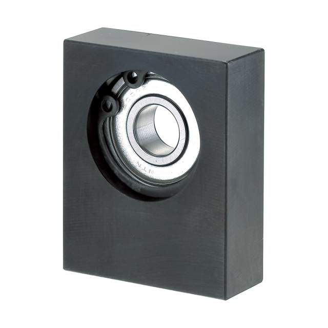 Bearing housings / L-shape / through hole / circlip / deep groove ball bearing / material selectable / Coating selectable