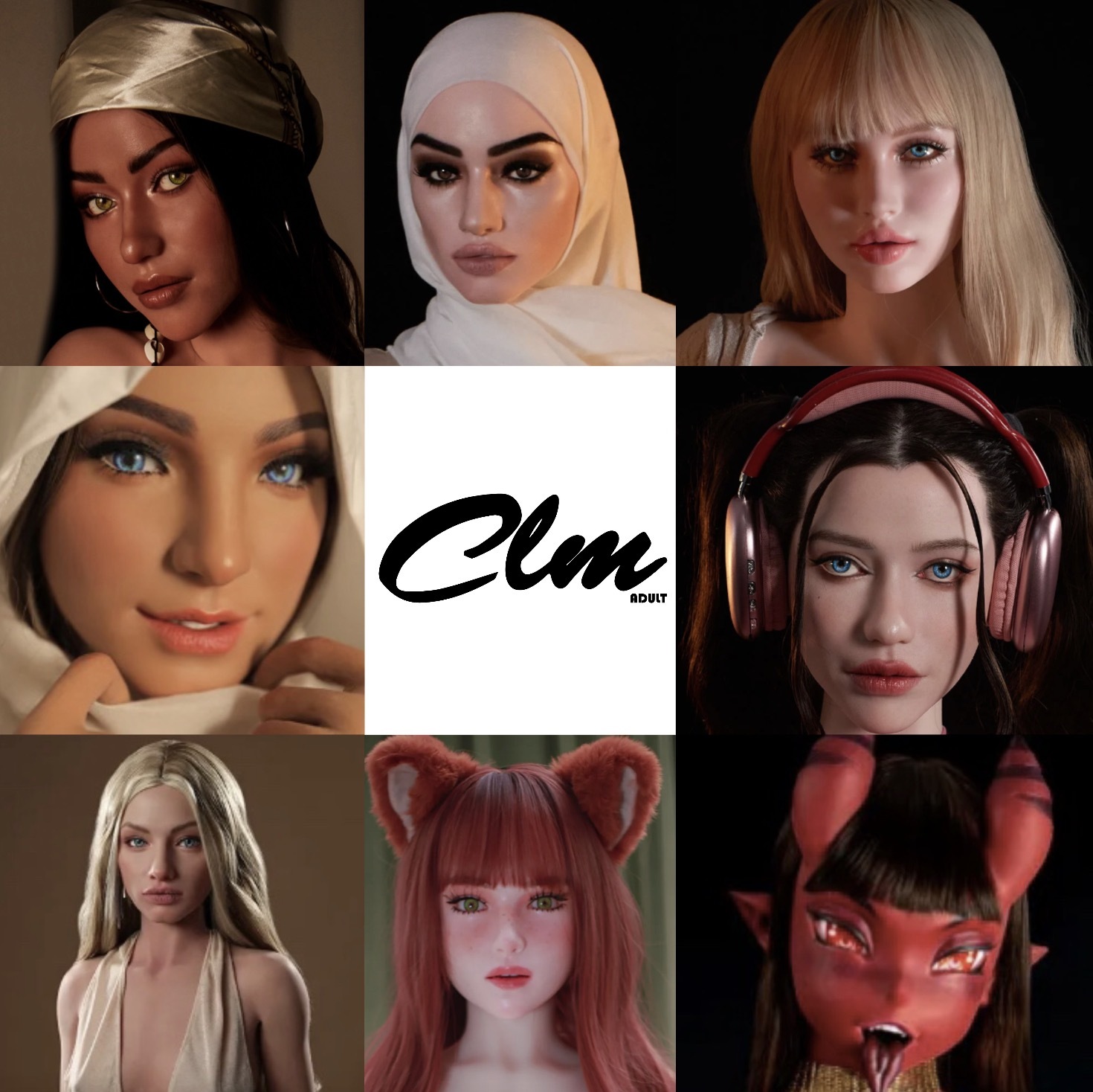 Climax Doll ROS Silicone Head