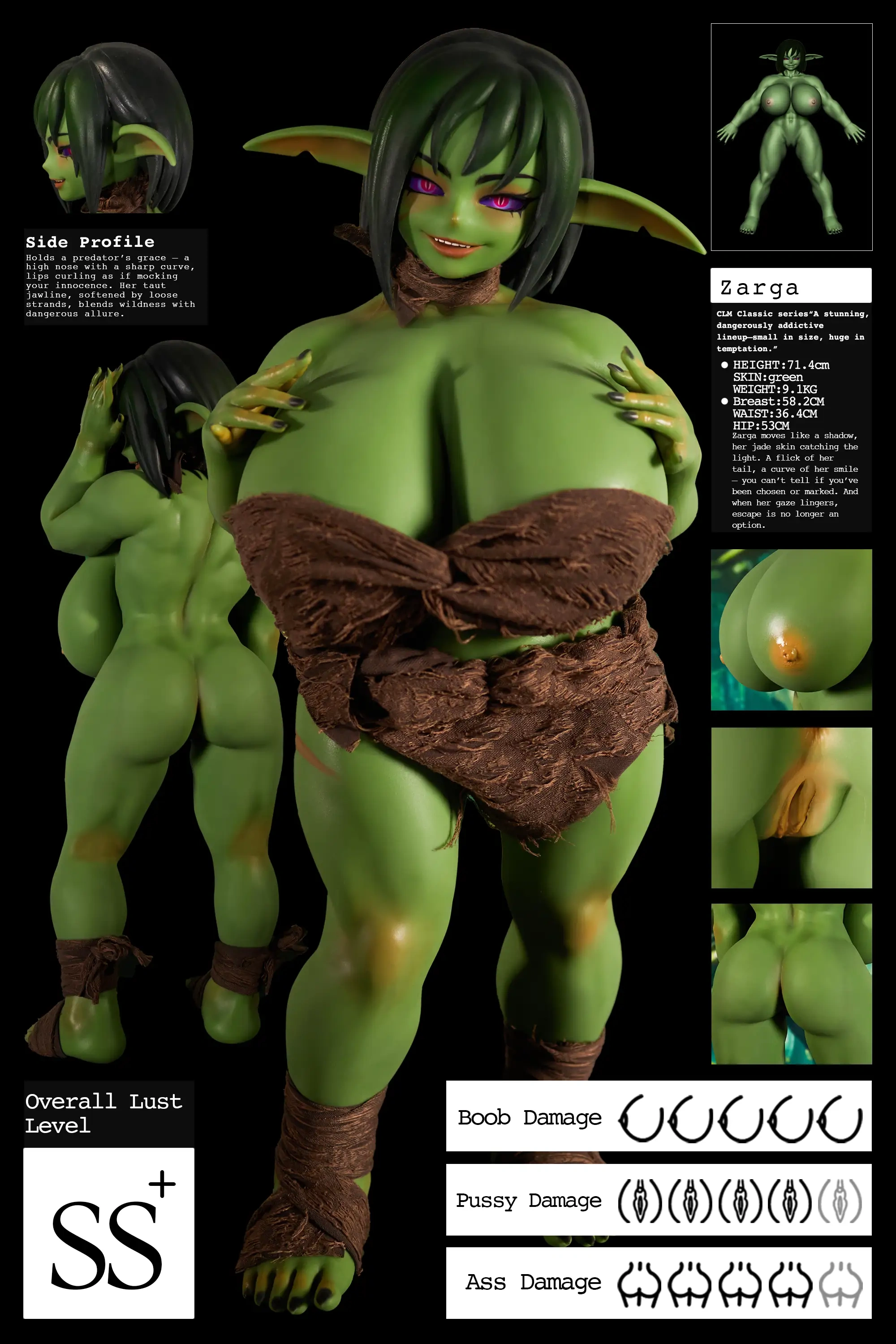Mini Goblin Sex Doll Si70cm GB Zarga | Climax Doll