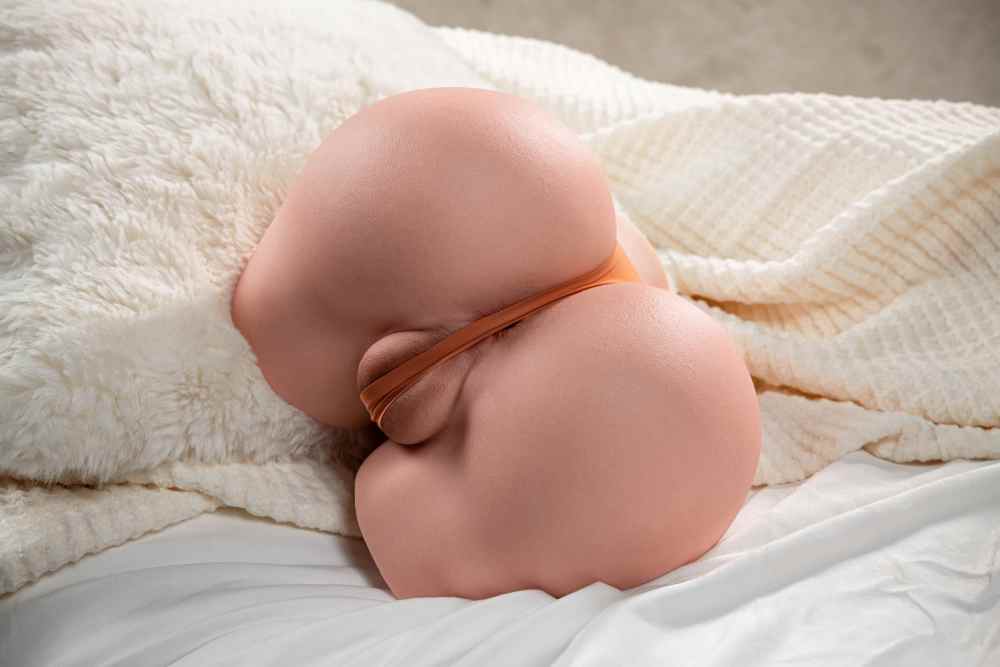 7.1kg Silicone Sex Butt White Skin |  AZM Doll