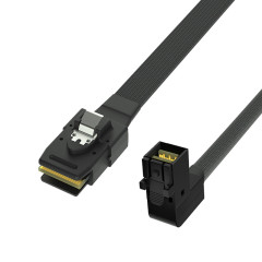 Cáp nội bộ MINISAS SFF8643 ĐẾN MINISAS SFF8087 (Góc 90°)