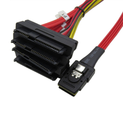 МИНИСАС SFF8087 ДО 4*SAS SFF8482