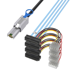 Cáp MINI SAS SFF8088 ĐẾN 4*SAS SFF8482