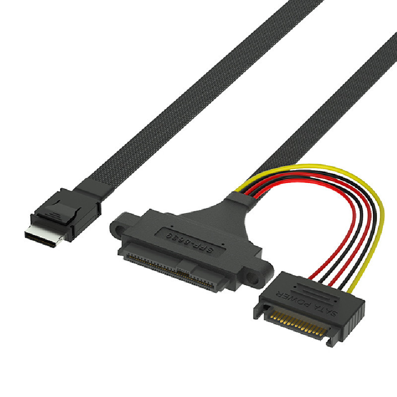 Oculink SFF8611 TO MINI SAS SFF8639 Cable