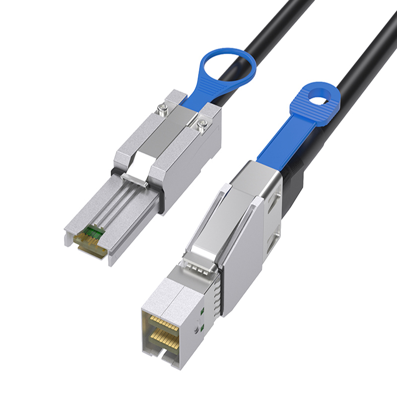 External HD Mini SAS SFF8644 TO Mini SAS SFF8088 Cable