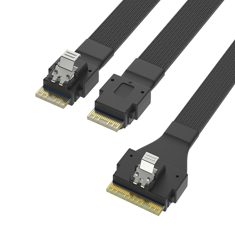 SlimSAS SFF8654 đến 2*Mini SAS SFF8087