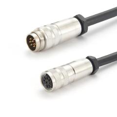 Conjunto de cabos AISG RET Conector fêmea de 8 pinos