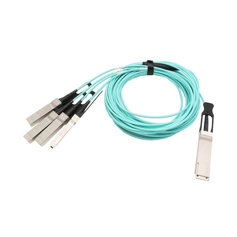 Cabo Breakout AOC 40G QSFP+ (QSFP+ para 4 x SFP+)