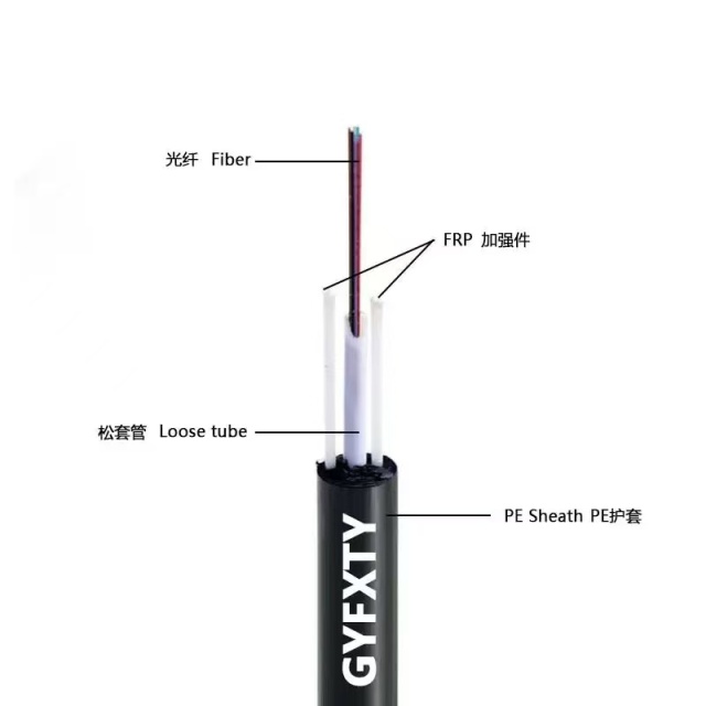 GYFXTY（Non-metal central loose tube outdoor cable）
