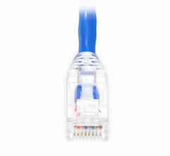 7ft (2.1m) Cat5e Snagless Unshielded (U/UTP) PVC CM Ethernet Patch Cable, Blue, (10pcs/pack)