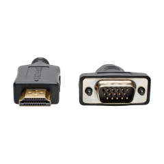HDMI to VGA Active Adapter Cable (HDMI to Low-Profile HD15 M/M),6 ft. (1.8 m)