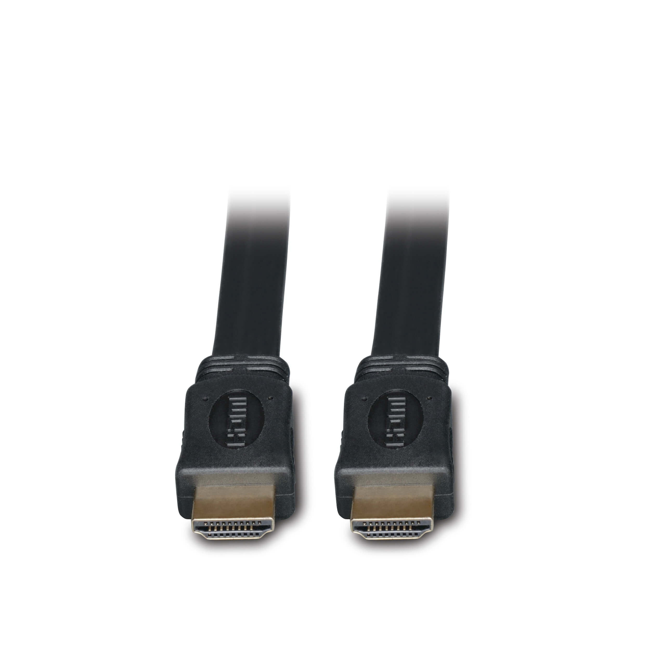 High-Speed HDMI Flat Cable, Digital Video with Audio, UHD 4K (M/M), Black, 10 ft. (3.05 m)