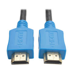 High-Speed HDMI Cable, Digital Video with Audio, UHD 4K (M/M), Blue, 10 ft. (3.05 m)