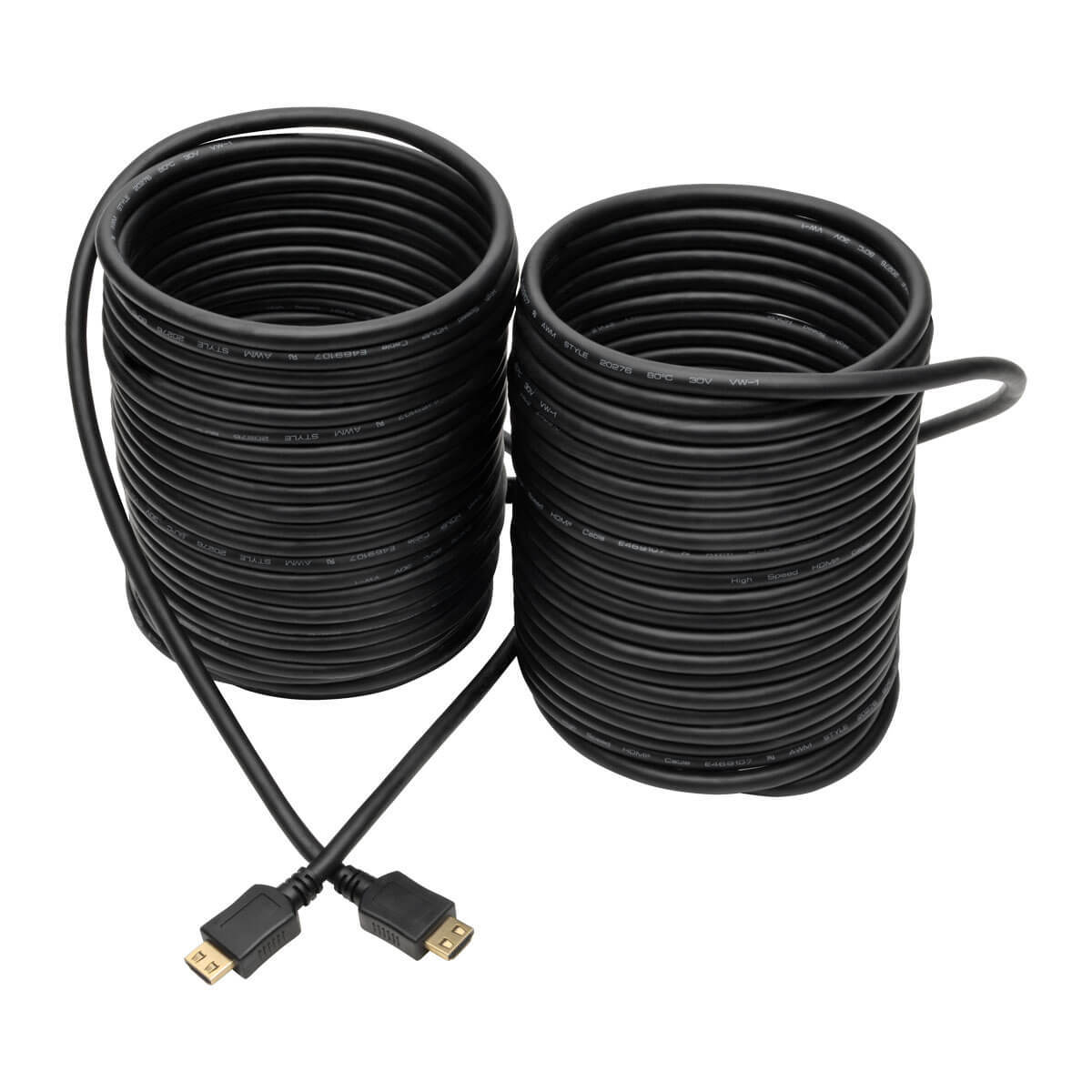 High-Speed HDMI Cable, Gripping Connectors (M/M), Black, 50 ft. (15.24 m)