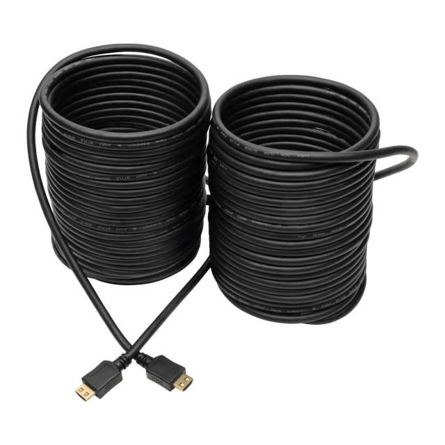 High-Speed HDMI Cable, Gripping Connectors (M/M), Black, 50 ft. (15.24 m)