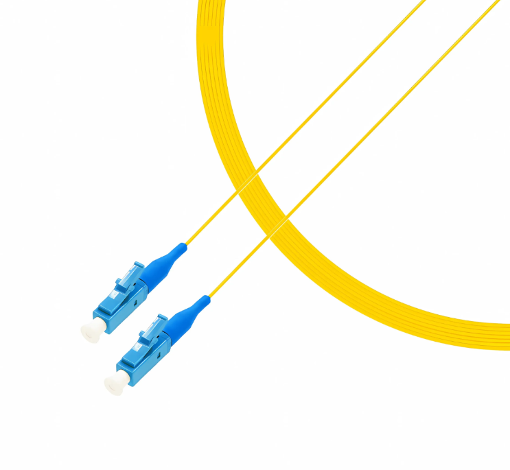 LC UPC to LC UPC Simplex Single Mode PVC 0.9mm-2m(6ft) 