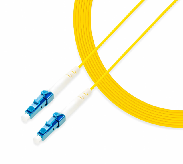 LC UPC to LC UPC Simplex Single Mode PVC 2.0mm-2m(6ft)