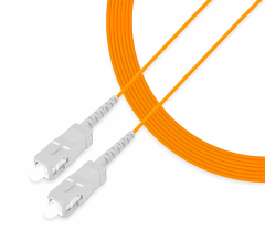SC UPC to SC UPC Simplex Single Mode PVC 2.0mm -2m(6ft)