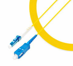 LC UPC to SC UPC Simplex Single Mode PVC 2.0mm -2m(6ft)