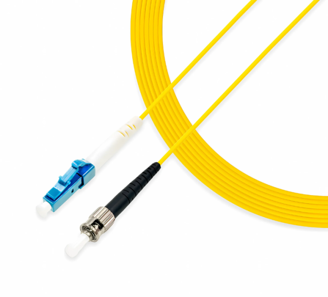 LC APC to ST UPC Duplex OM1 Multimode PVC 2.0mm-2m(6ft)