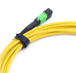 MPO Female To MPO Female SM 3.0mm LSZH 12 Fibers MPO Patch Cord