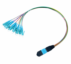 12F MPO(male) -LC Fan-out 0.9mm 30-35cm Patch cable