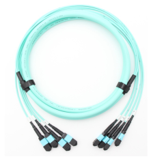 （4*12）48F MPO OM3 Fiber Optic Trunk Cable