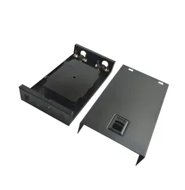 1U 19″4 Ports Empty Fixed Rack Mount Fiber Patch Panel