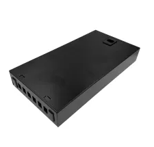 1U 19″6 Ports Empty Fixed Rack Mount Fiber Patch Panel