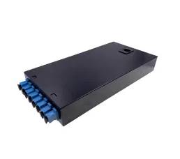 1U 19″ 8 Ports Full Loaded Fixed Rack Mount Fiber Patch Panel With 8pcs SX SC/UPC Adapters And 8pcs SX SC/UPC G657A1 LSZH Pigtails 1m