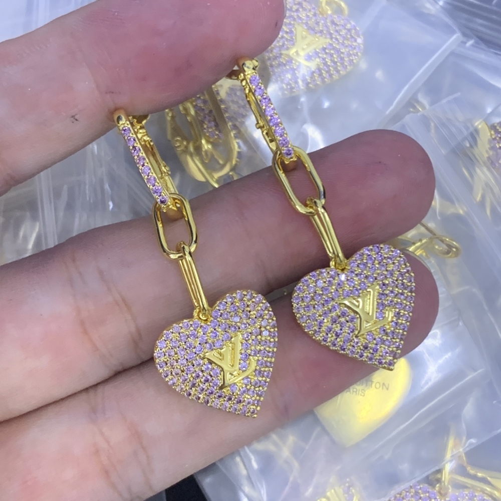 LV earrings 589