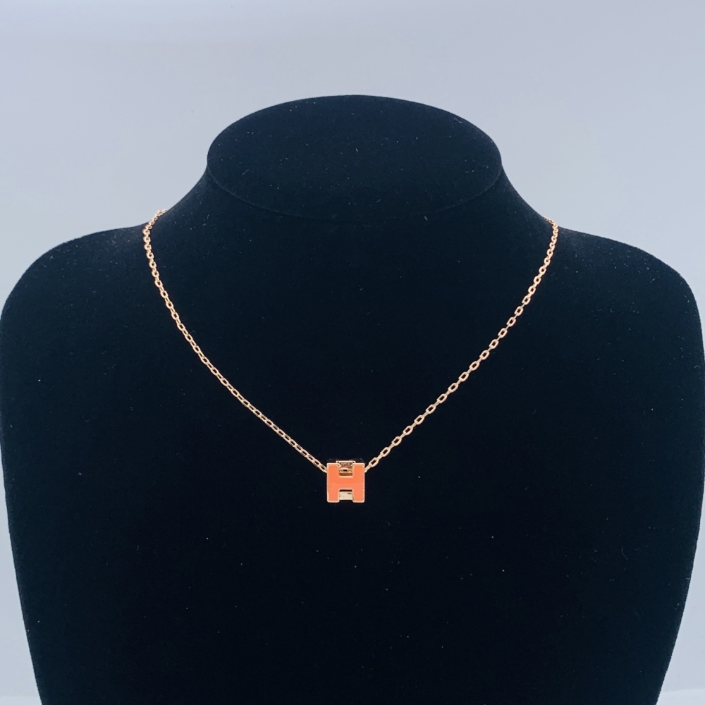 hermes h necklace 221