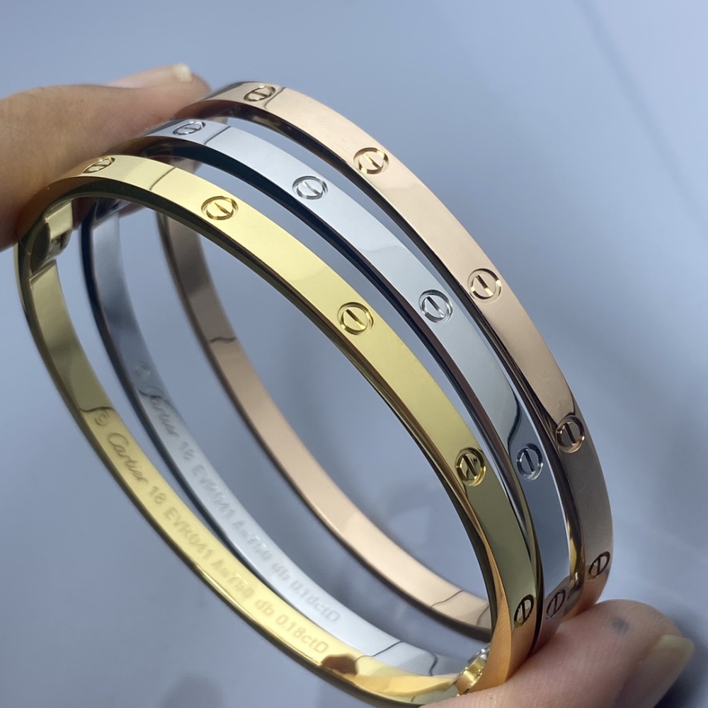cartier love bracelet narrow