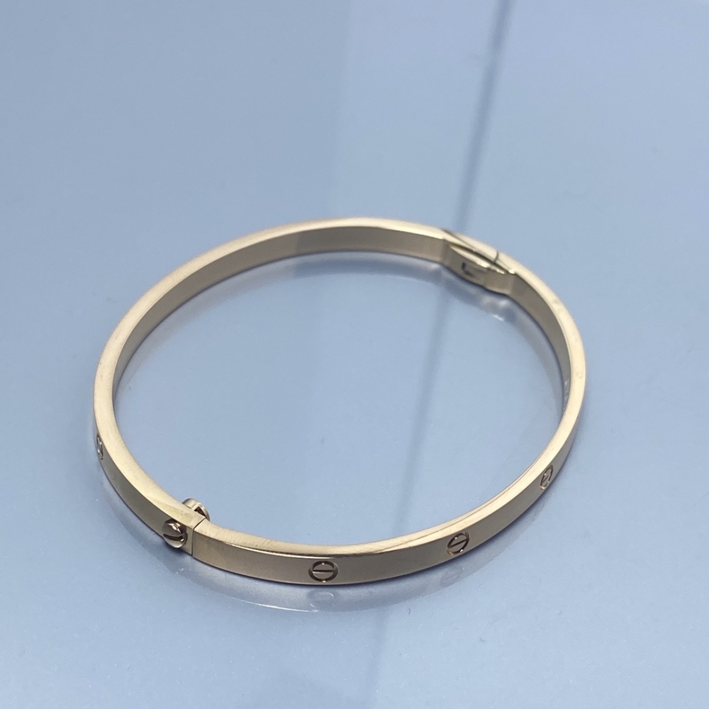 cartier love bracelet narrow