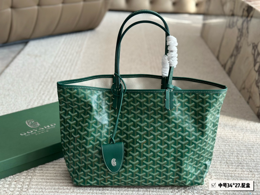 Goyard Green Quilted Bag 006