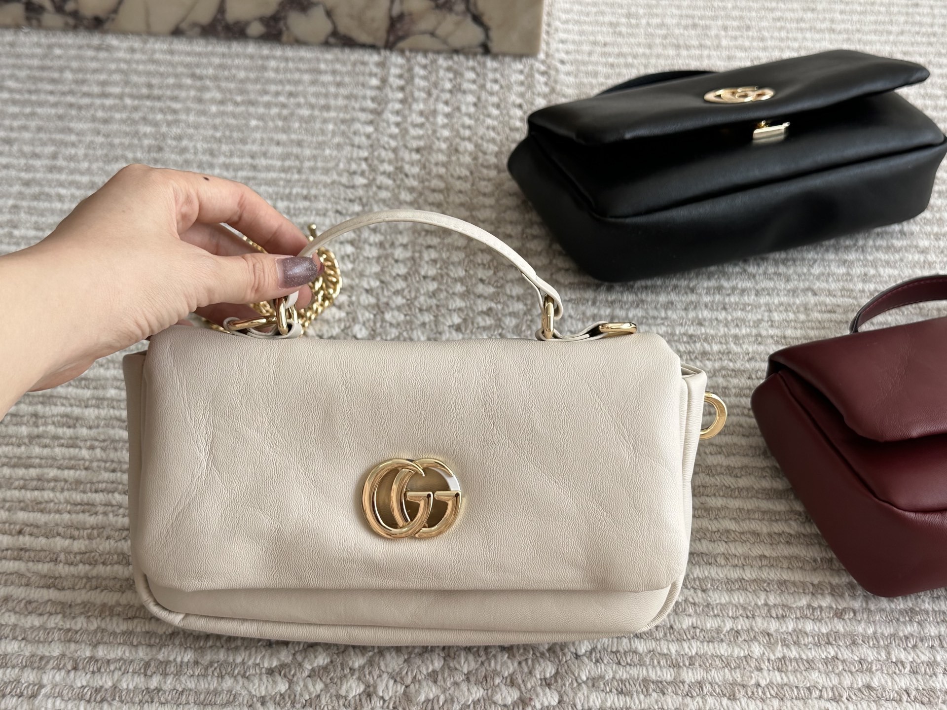 Gucci Gold Vintage-Inspired Bag 585