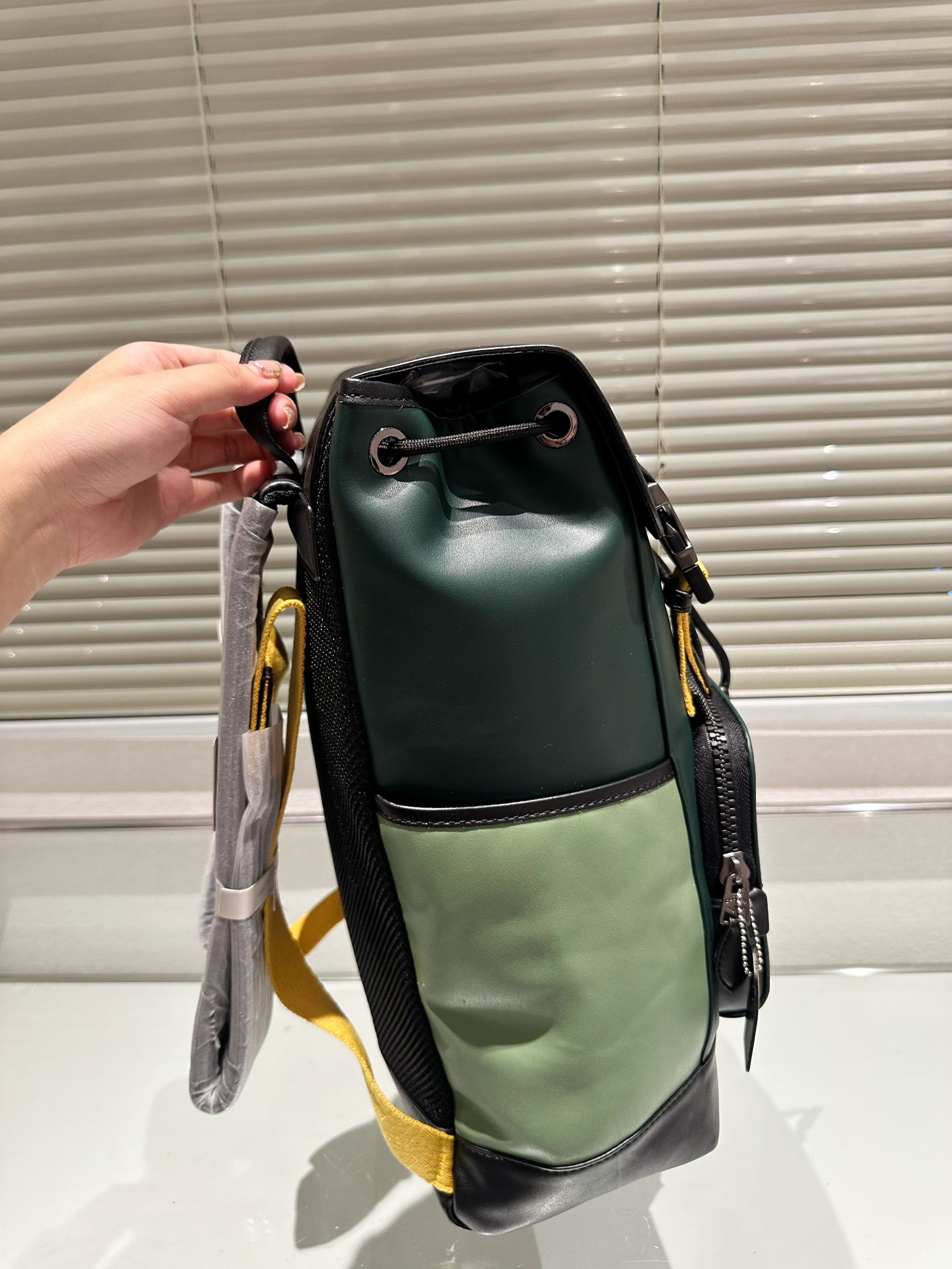 Coach Green Vintage-Inspired Bag backpack 191