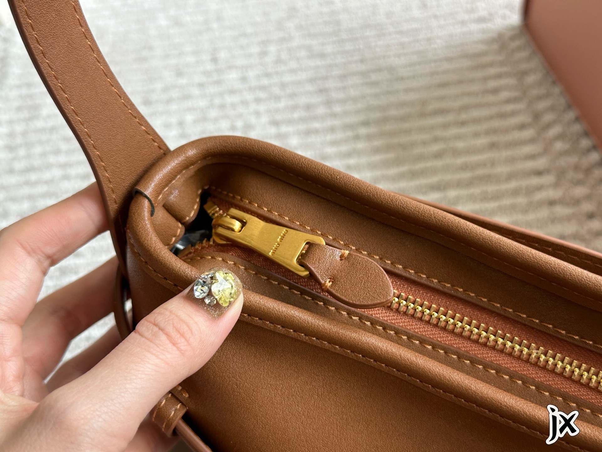 Miu Miu Rose Gold Vintage-Inspired Bag 164