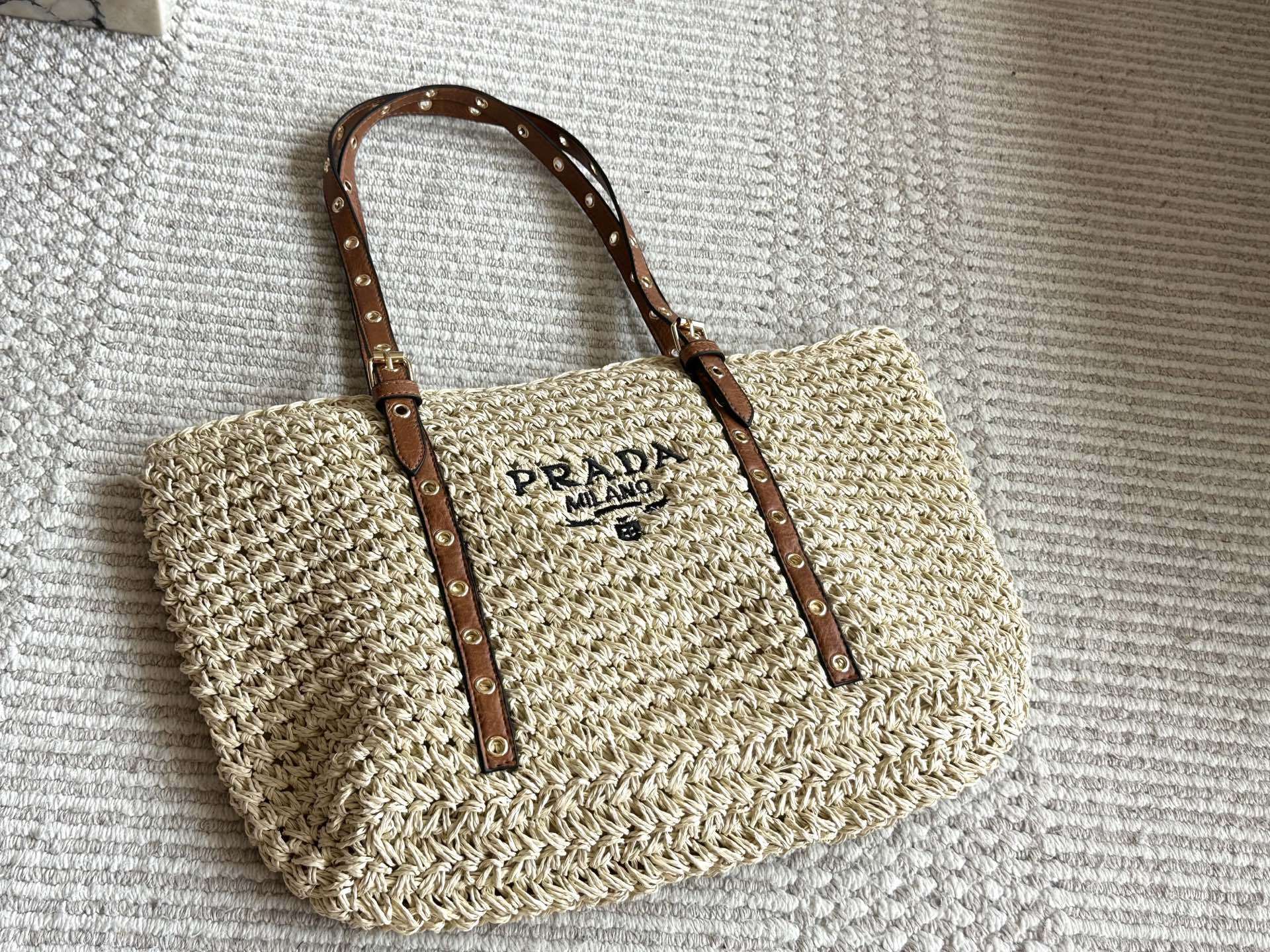 Prada Brown Quilted Bag 004
