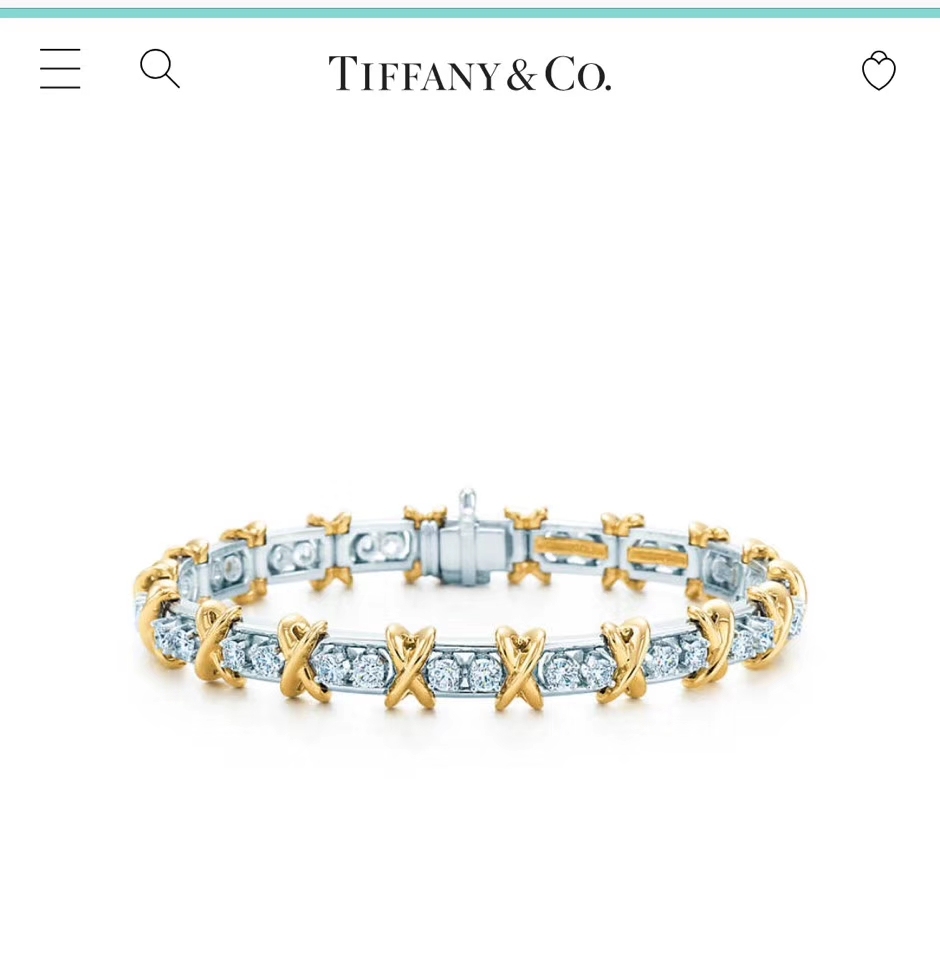 Tiffany Gold Vintage-Inspired Bracelet 240