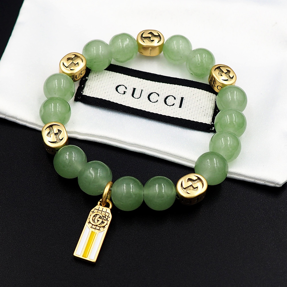 Gucci Silver Logo-Accented Bracelet 032