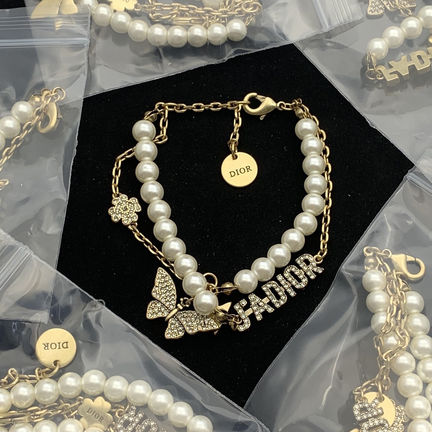 Dior Gold Vintage-Inspired Bracelet 293